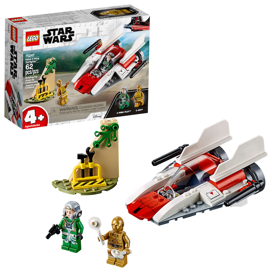 New A New Hope A-Wing Starfighter Lego Set now available!