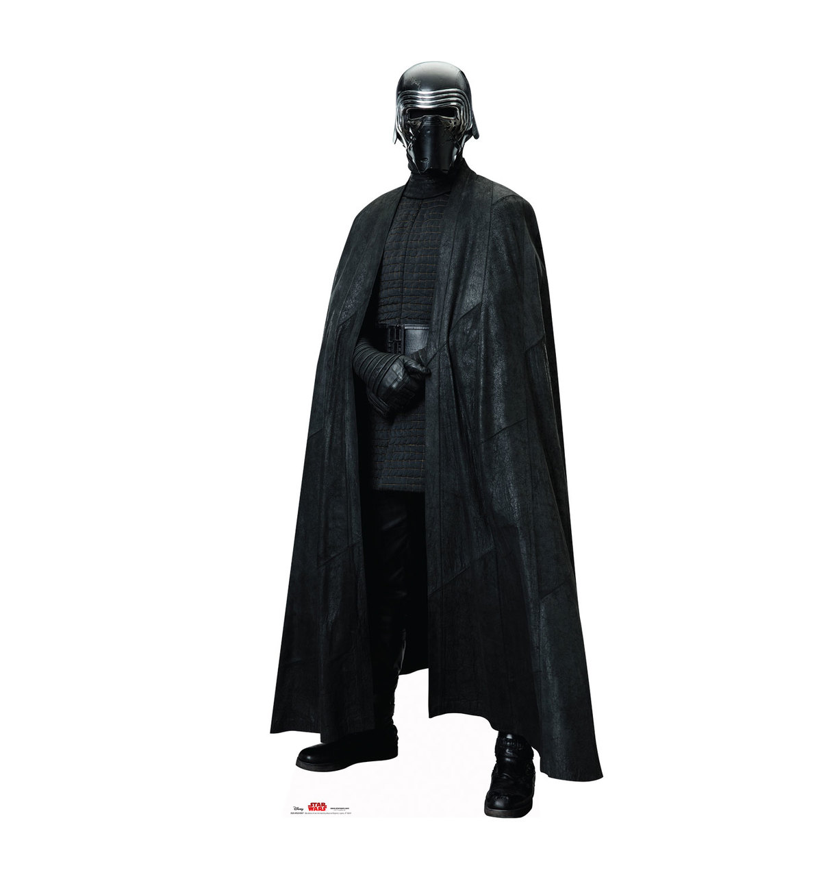 TLJ Masked Kylo Ren Life-Size Cardboard Cutout Standee