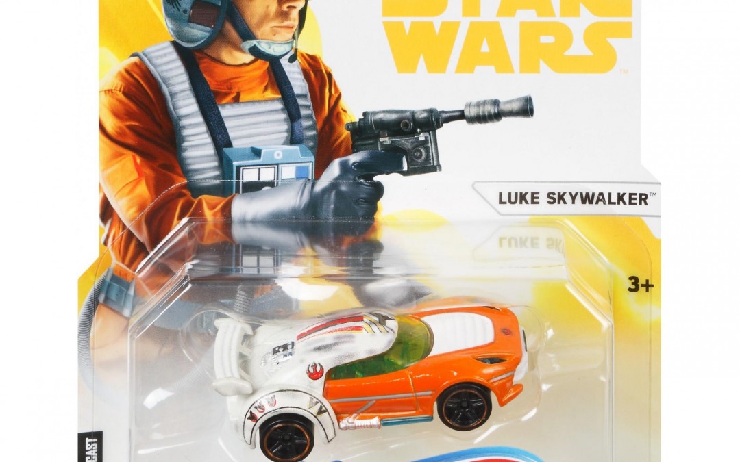 New Solo Movie (A New Hope) Luke Skywalker Hot Wheels Character car now in stock!
