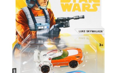 New Solo Movie (A New Hope) Luke Skywalker Hot Wheels Character car now in stock!