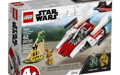 New A New Hope A-Wing Starfighter Lego Set now available!