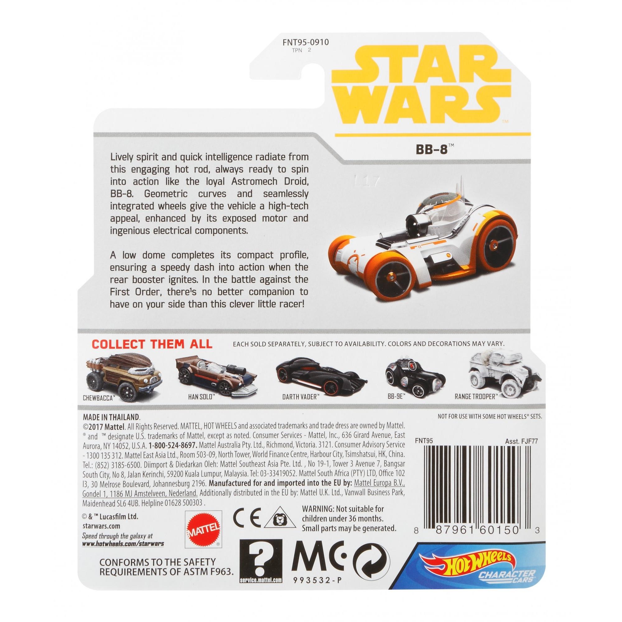 Solo: ASWS (TLJ) HW BB-8 Character Car 2