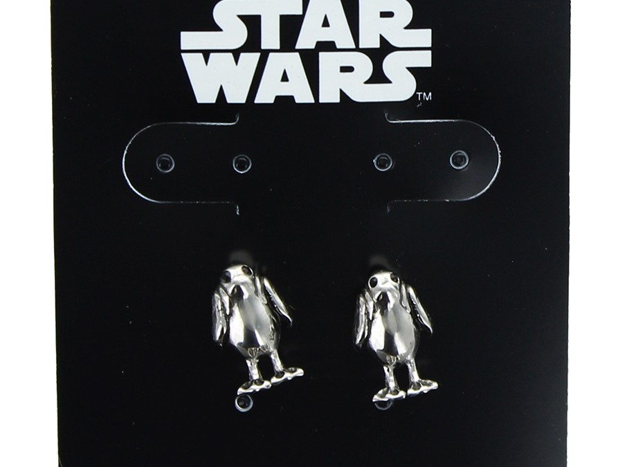 New Last Jedi Porg 3D Stainless Steel Stud Earrings now in stock!