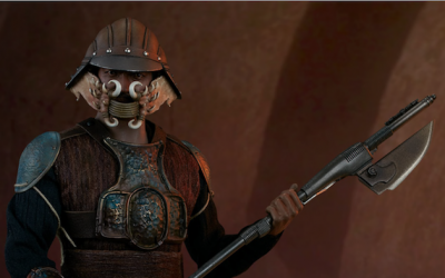 New Lando Calrissian (Skiff Guard) 1/6th Scale Figure coming soon!