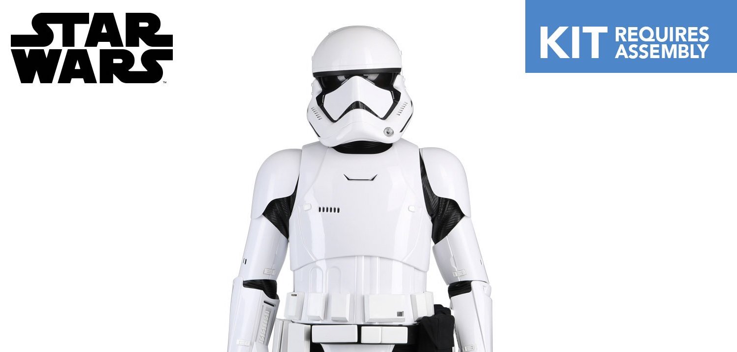 New Last Jedi First Order Stormtrooper Standard Armor Kit available for ...
