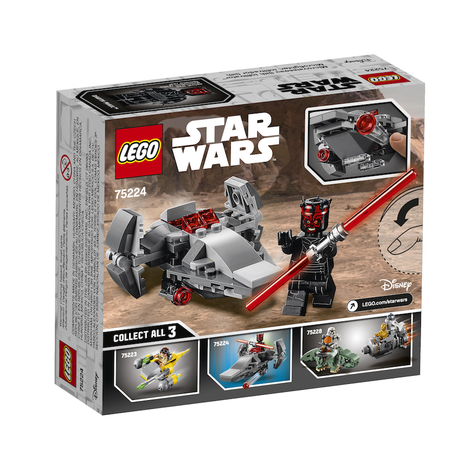 TPM Sith Infiltrater Micro Fighter Lego Set 3