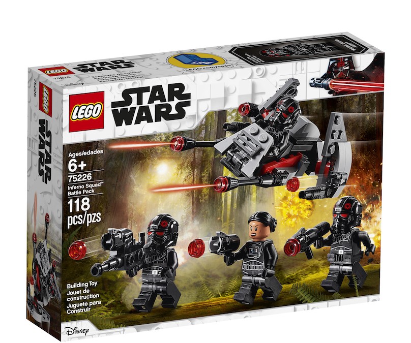 New Star Wars Inferno Squad Lego Battle Pack now available!