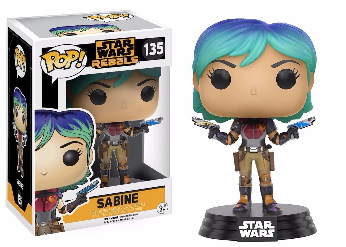 SWR Unmasked Sabin Wren Funko Pop! Bobble Head Toy