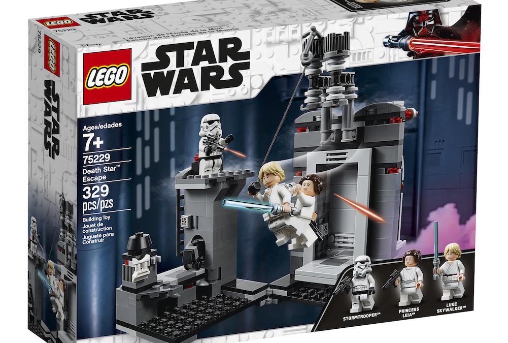 New A New Hope Death Star Escape Lego Set now available!