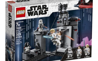 New A New Hope Death Star Escape Lego Set now available!