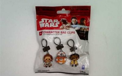 New Last Jedi Character Bag Clips Blind Pack now available!