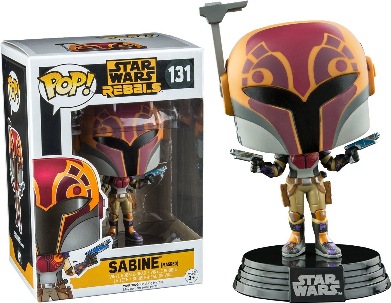 SWR Masked Sabine Wren Funko Pop! Bobble Head Toy