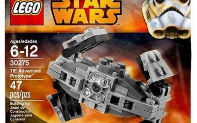 New Star Wars Rebels TIE Advanced Prototype Polybag Lego Set now in stock!