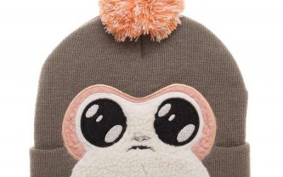 New Last Jedi Porg Faux Fur Beanie Hat now in stock!