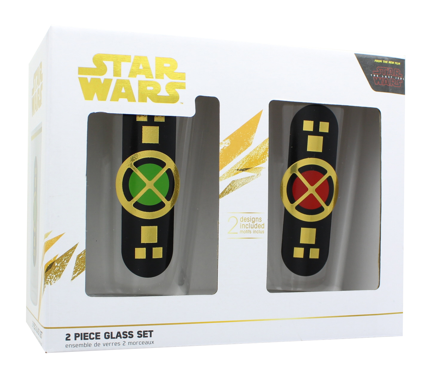 TLJ 2-Piece Pint Glass Set 1