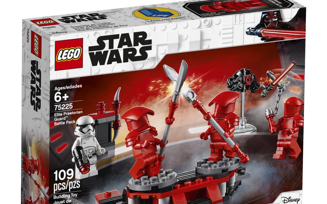 New Last Jedi Elite Praetorian Guard Lego Battle Pack now available!