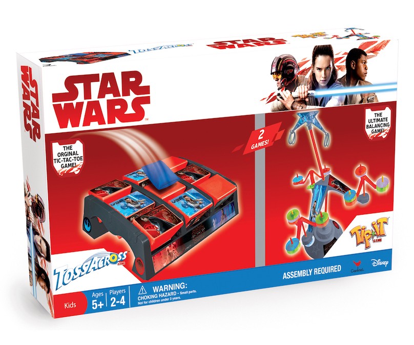 New Last Jedi Toss Across & Tip It Game Combo Pack now in stock!