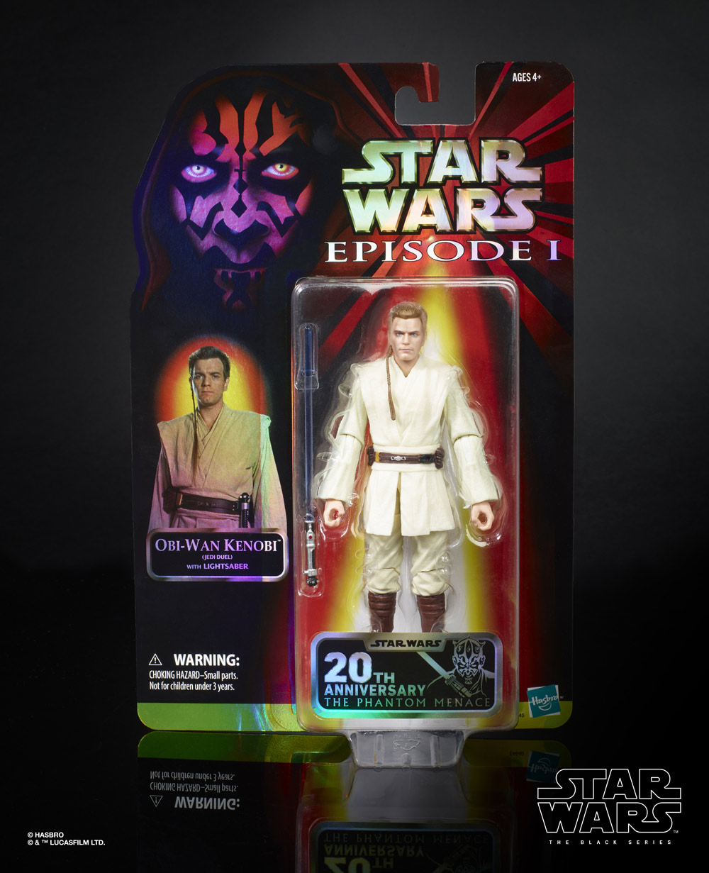 TPM 20th Anniversary Obi-Wan Kenobi Black Series Figure 1