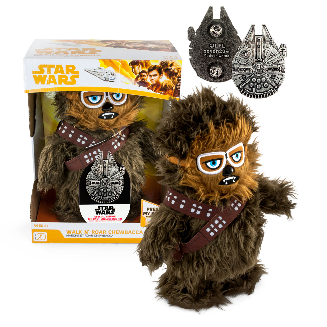 walk n roar chewbacca