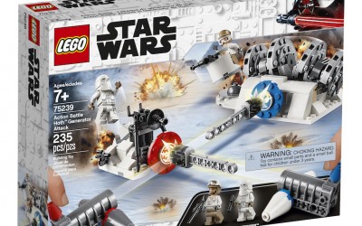 New Empire Strikes Back Action Battle Hoth Generator Attack Lego Set available!