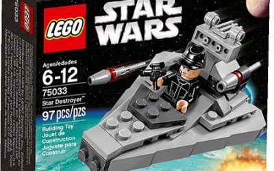 New A New Hope Star Destroyer Microfighters Lego Set now available!