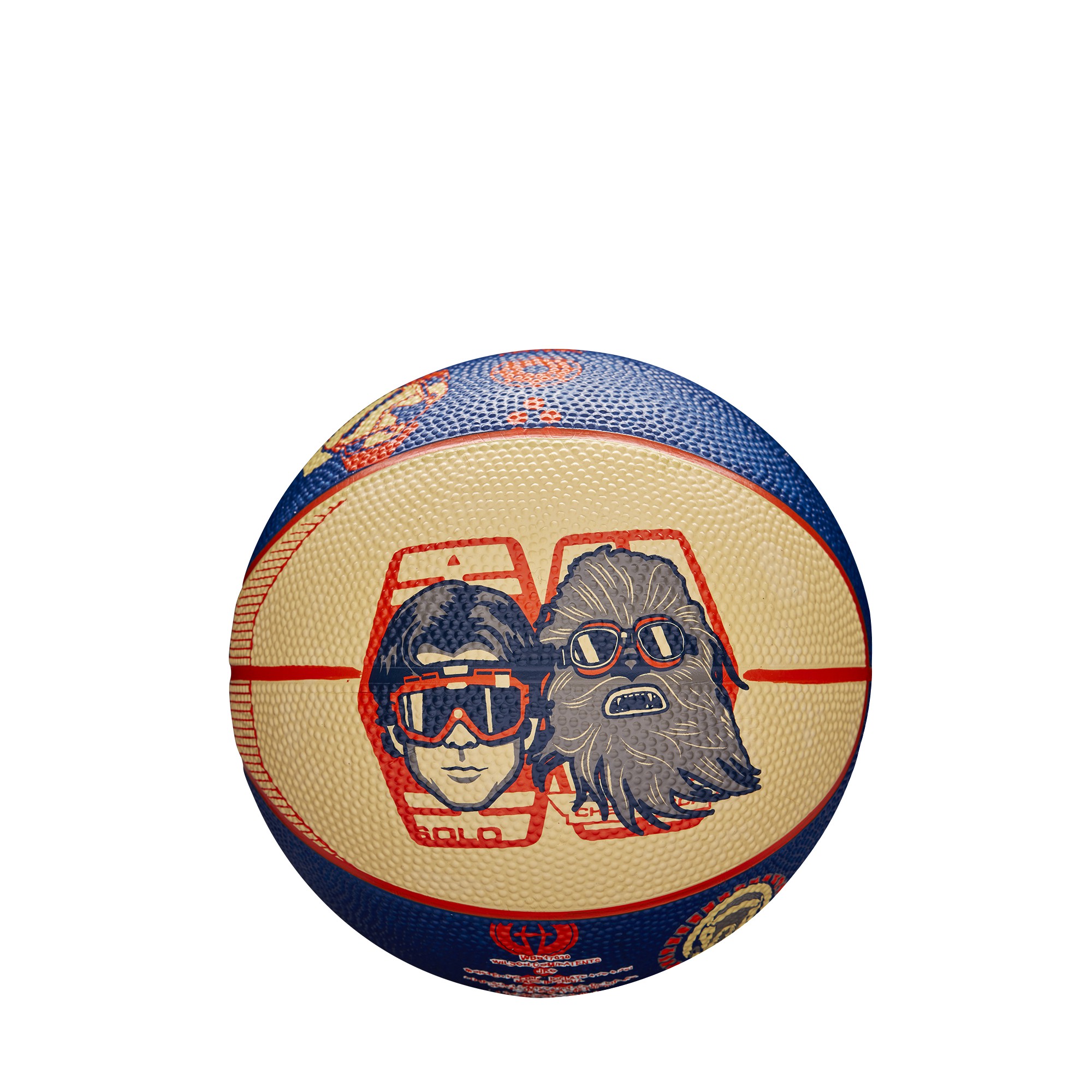 Solo: ASWS Han & Chewbacca Wilson Mini Basketball 3