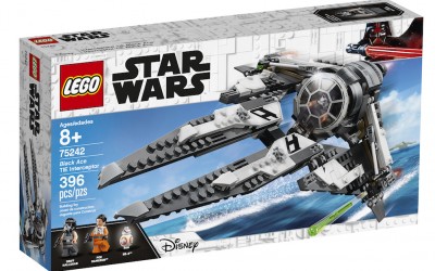 New Star Wars Resistance Black Ace TIE Interceptor Lego Set now available!