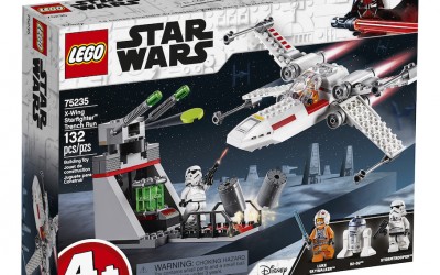 New A New Hope X-Wing Starfighter Trench Run Lego Set now available!