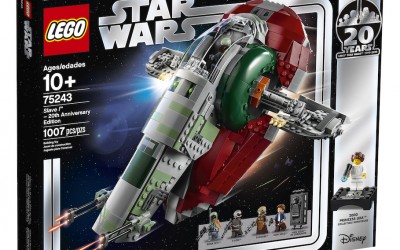 New Empire Strikes Back 20th Anniversary Edition Slave l Lego Set in stock!