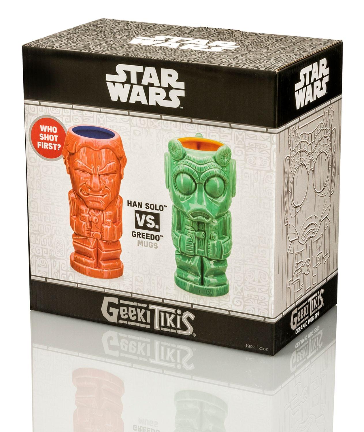 ANH Han vs. Greedo Ceramic Tiki Mug Set 1