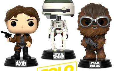 New Solo Movie Funko Han, Chewie, and L3-37 Warp Gadgets Bundle now available!