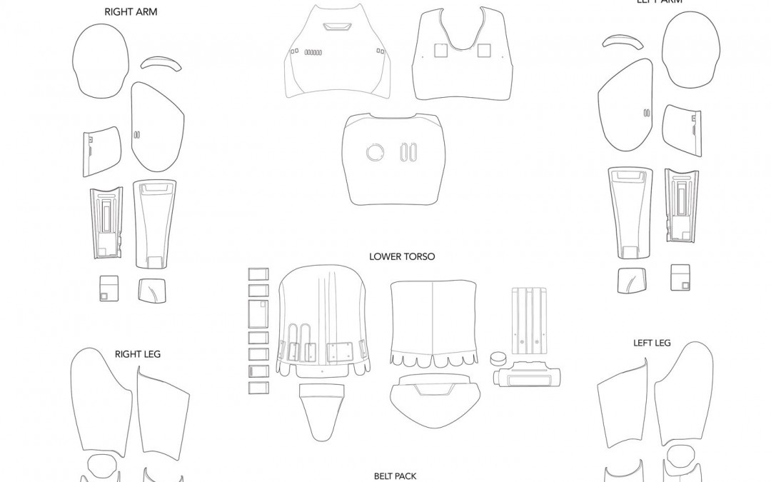 New First Order Stormtrooper Replacement Parts Armor Kit available for pre-order!