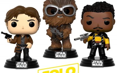 New Solo Movie Funko Han, Chewie and Lando Warp Gadgets Bundle available!