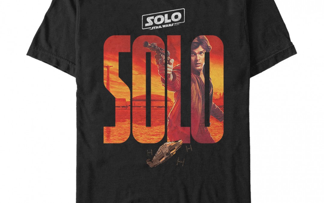 New Solo Movie Han Solo Movie Poster T-Shirt now available!