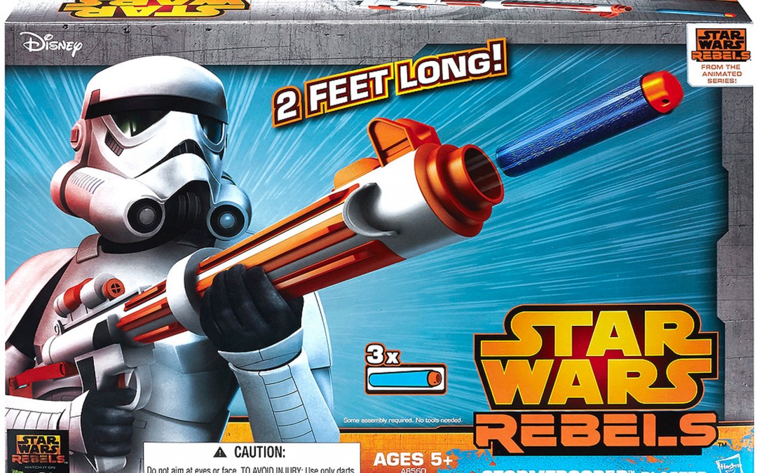 New Star Wars Rebels Stormtrooper Nerf Blaster now available!