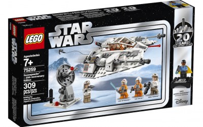 New 20th Anniversary Edition Snowspeeder Lego Set now available!