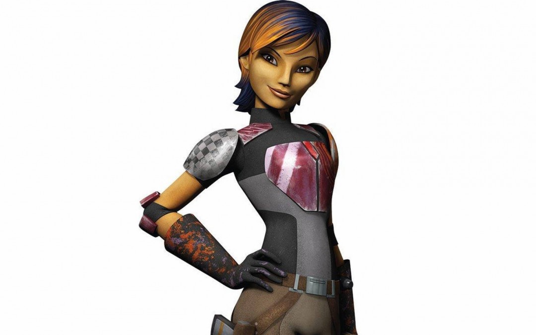 New Star Wars Rebels Sabine Wren Cardboard Standee now available!