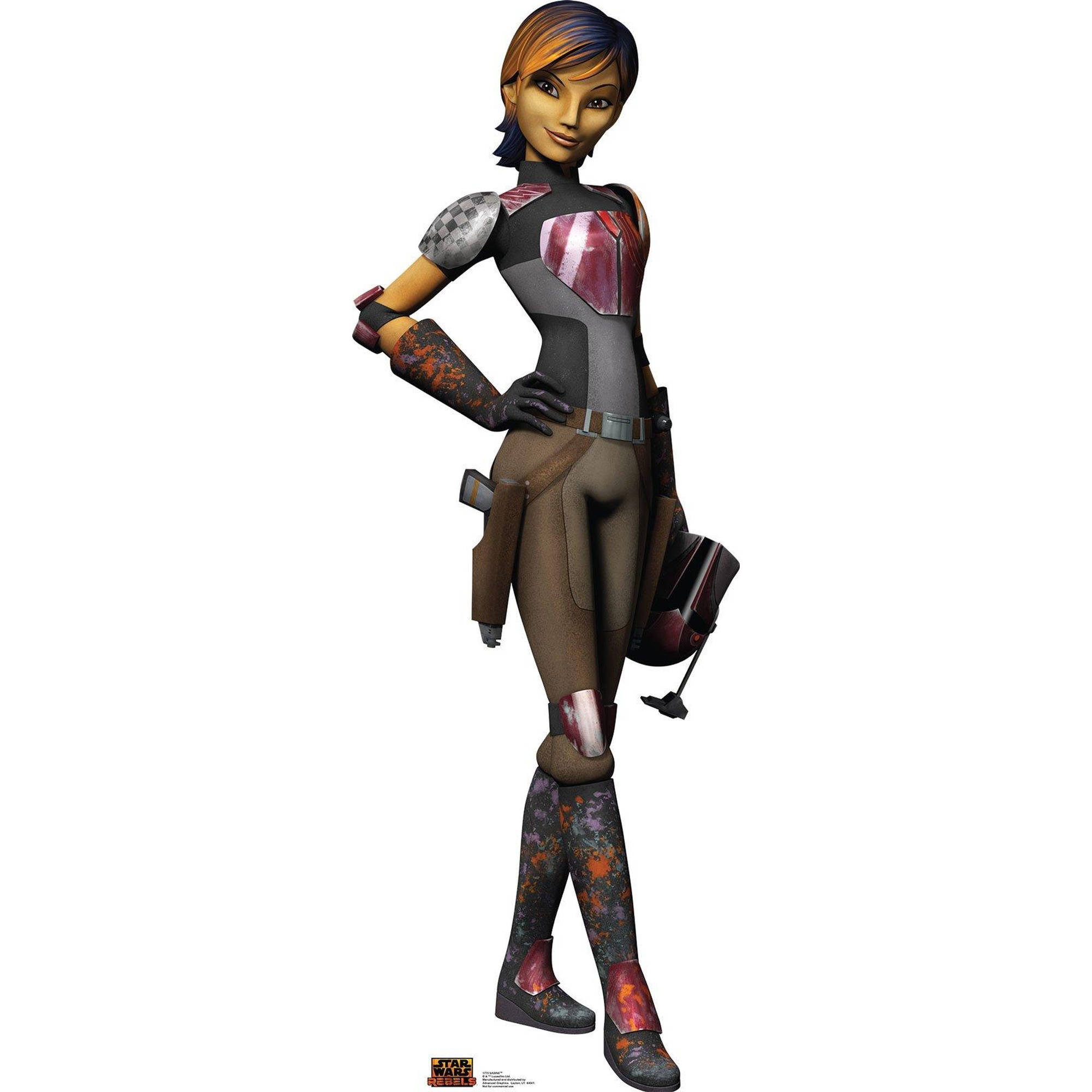 SWR Sabine Wren Cardboard Standee