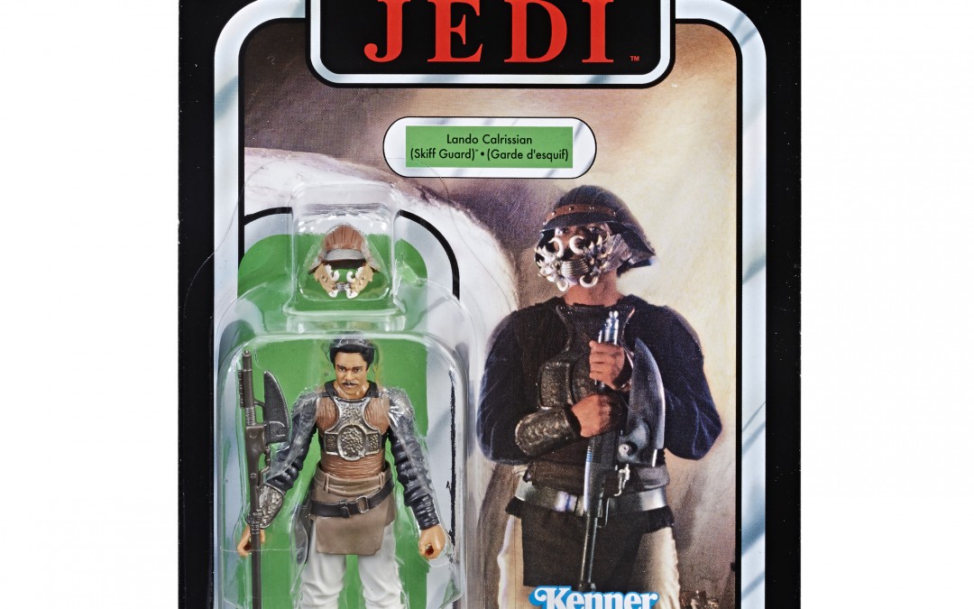 New Return of the Jedi Lando Calrissian (Skiff Guard) Vintage Figure now in stock!
