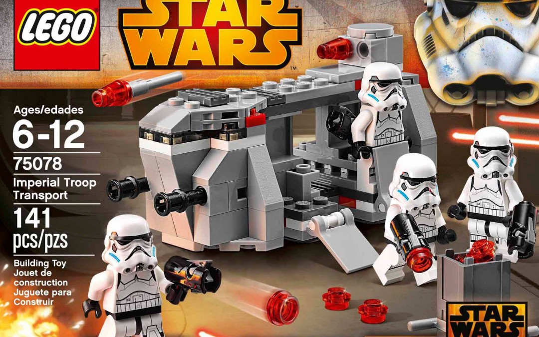 New Star Wars Rebels Imperial Troop Transport Lego Set now available!