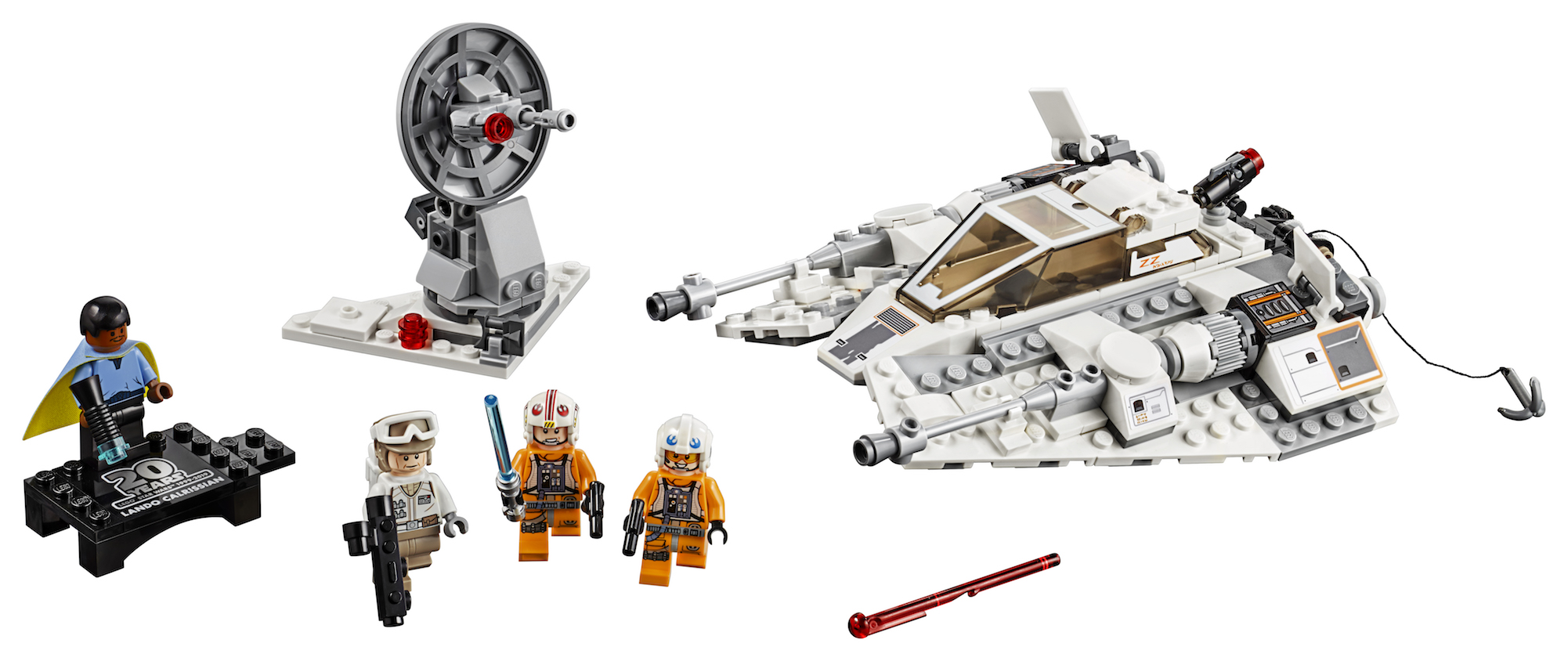 TESB 20th Anniversary Edition Snowspeeder Lego Set 4