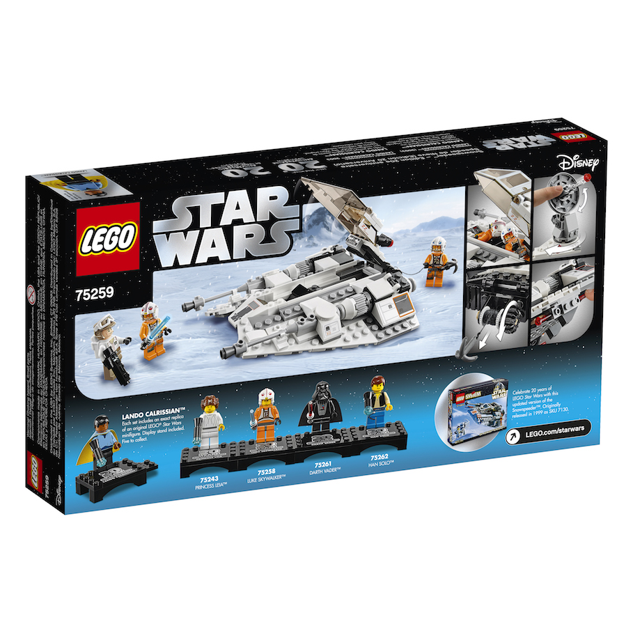 TESB 20th Anniversary Edition Snowspeeder Lego Set 3