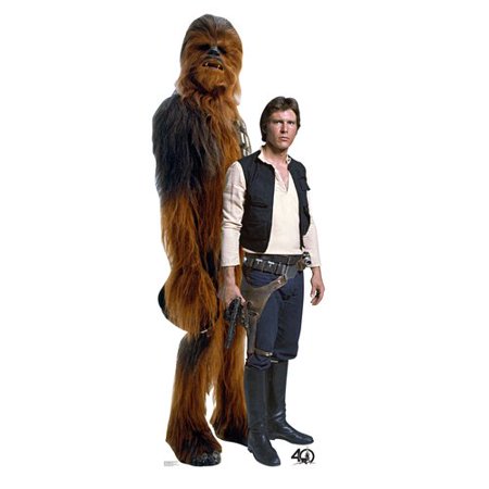 New A New Hope Han Solo and Chewbacca Cardboard Standee now in stock!