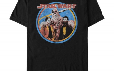 New Solo Movie Retro Smuggler Trio T-Shirt now available!