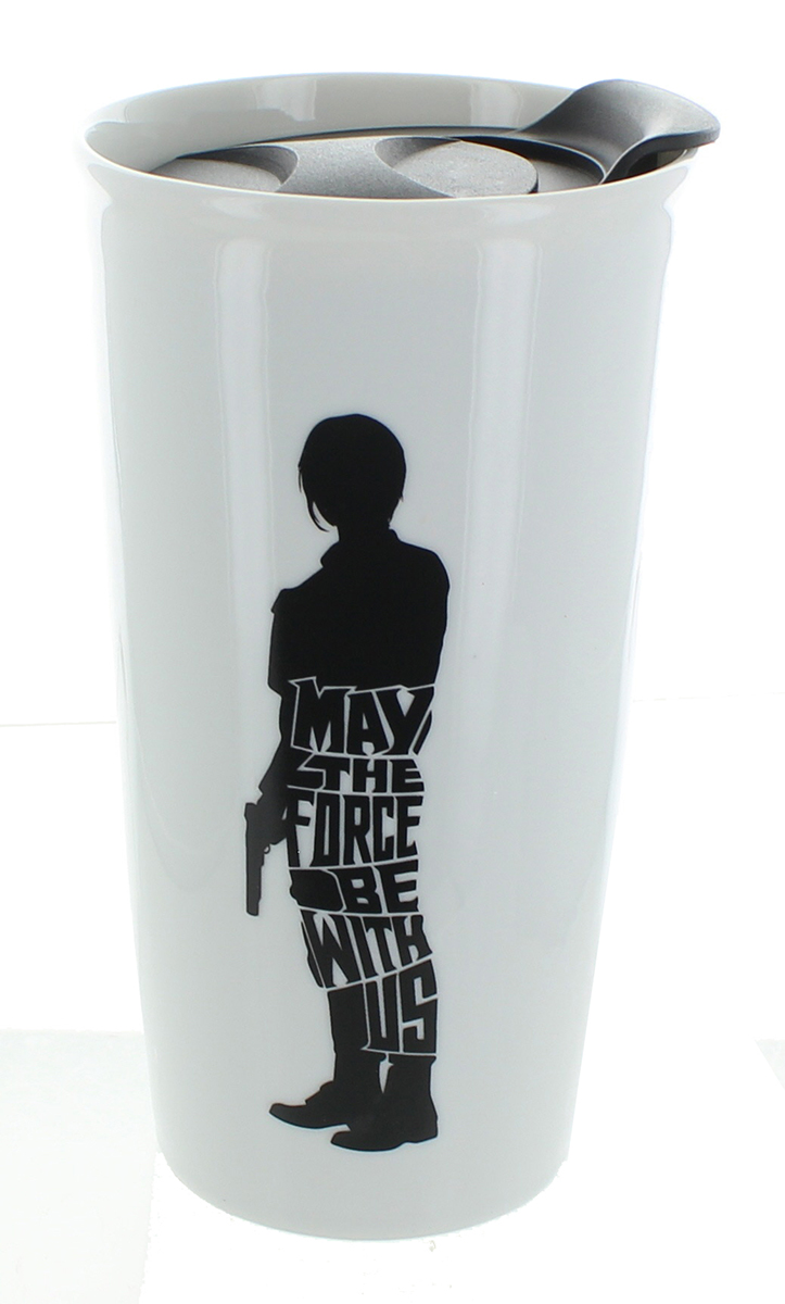 RO Jyn Erso "May The Force Be With Us" Travel Mug 2