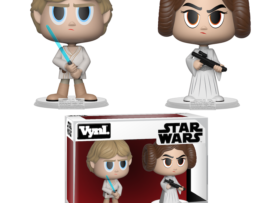 New A New Hope Funko Princess Leia & Luke Skywalker Vynl Figure 2-Pack now available!