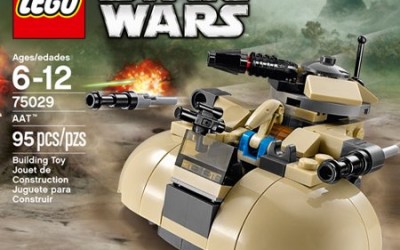 New The Clone Wars AAT Tank Microfighters Lego Set now available!