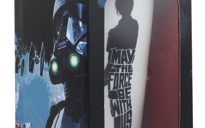 New Rogue One Jyn Erso "May The Force Be With Us" Travel Mug available now!