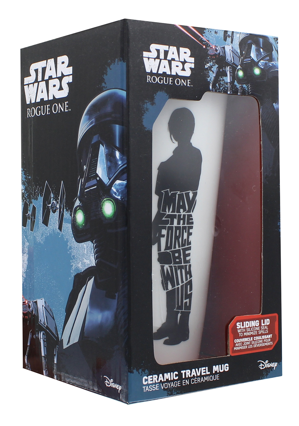 RO Jyn Erso "May The Force Be With Us" Travel Mug 1
