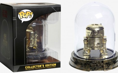 New Last Jedi Funko Pop! R2-D2 Gold Bobble Head Toy now available!